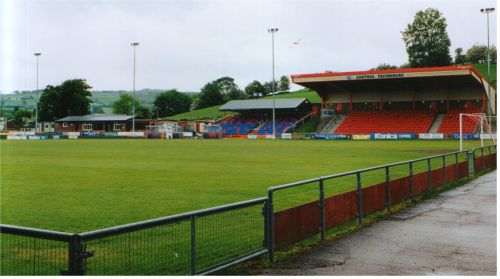Latham Park footall stadium