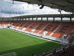Stadion Zagłębia Lubin footall stadium