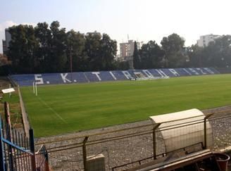 Selman Stermasi Stadium, home to KF Tirana, FK Partizani , Dinamo